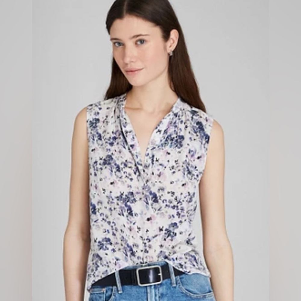 Club Monaco Sleeveless Silk Popover *NYC*